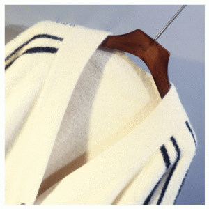 2019 най-нов свободен имитация на норки райета жакард дамски пуловер