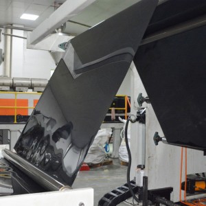 Висококачествен екологичен пластмасов лист PETG от 800 микрона черен цвят за мебели