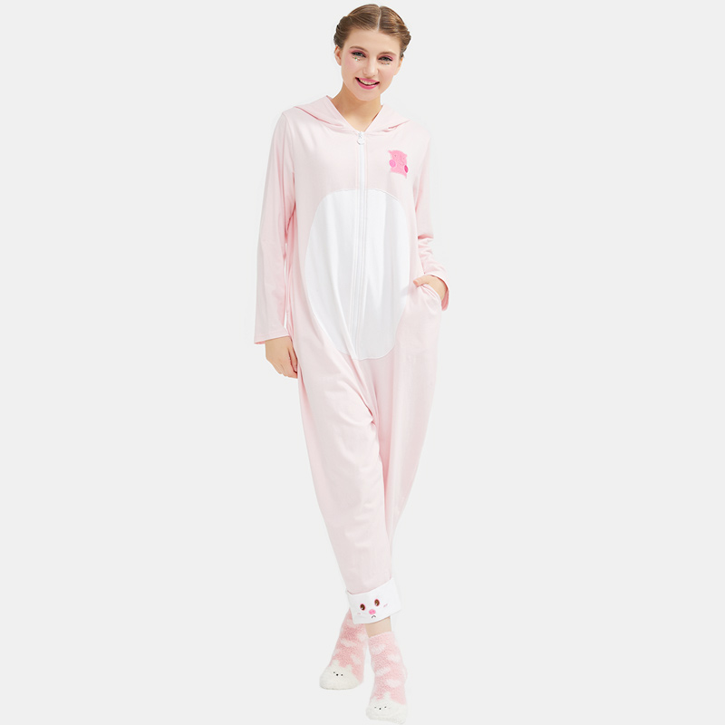 Пижамен комплект за бродирани панталони за жени Onesie