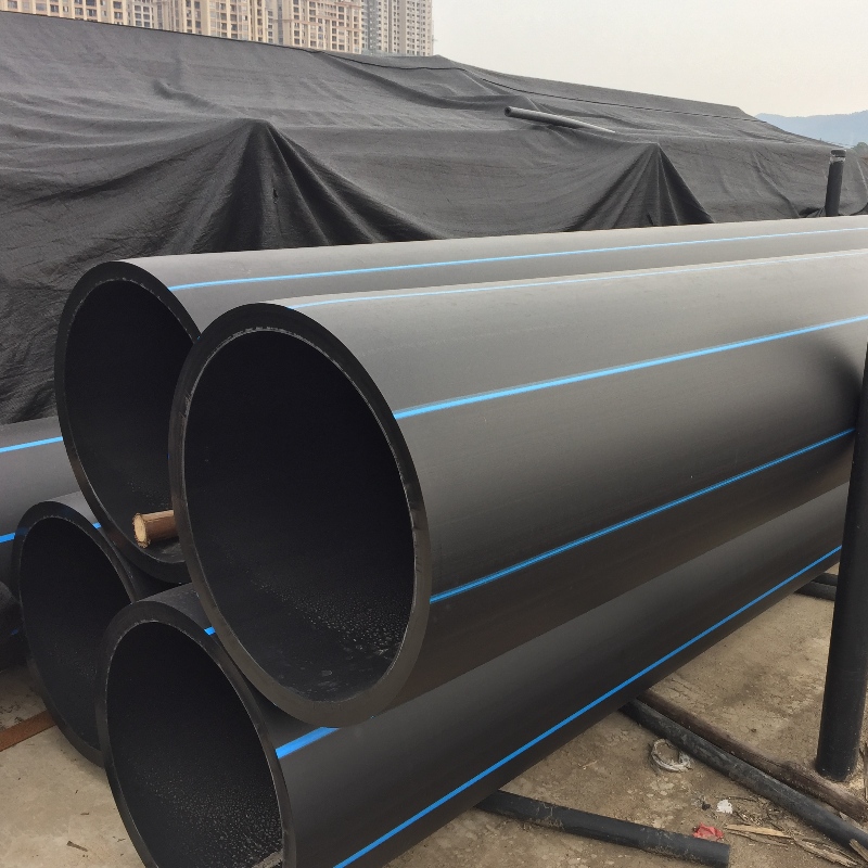 DIN, ASTM стандартна полиетиленова тръба с висока плътност за водна компания