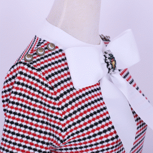 Лятно прилепване Голяма пеперуда с възел на каишка за жени Пуловерна рокля Bodycon