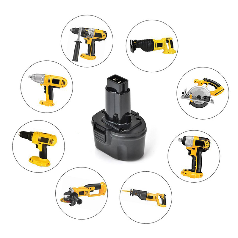 Акумулаторни акумулаторни клетки Ni-Cd 7.2V 1300mAh за Dewalt DE9057, DE9085, DW9057