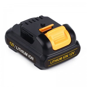 Li-ion 1500mAh 12V акумулаторен пробивен акумулатор за Dewalt DCB120, DCB121
