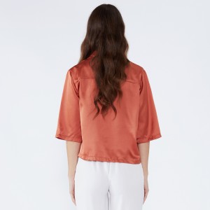 Normal Design Sheer casual дамска блуза за жена JCGJ190315020