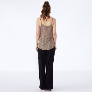 Най-новия дизайн свободни улични дамски панталони черно палто JSDJ2516