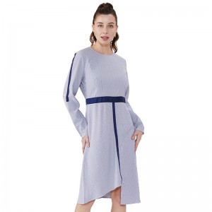 Рокля с бала с дълъг ръкав Дамски офис Женско облекло Gaun Designs Dress JSW2832