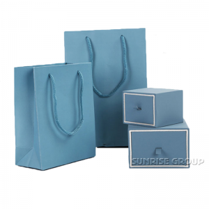 Висококачествени ръчно изработени бижута хартия кутия хартия чанта