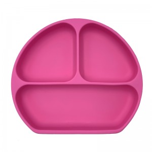 Горещ продукт Нехлъзгаща вендуза силиконови бебешки чинии Бебешка маса Placemat