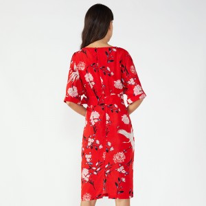 Най-новите модели дамски по поръчка едно парче жени лятна плетена рокля