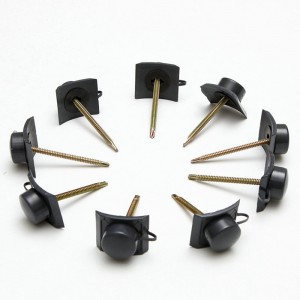 Специални аксесоари за PVC покривен водонепроницаем винт и капачка за PVC покривни плочки