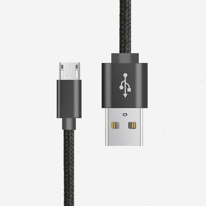 Микро към USB найлонов кабел за данни