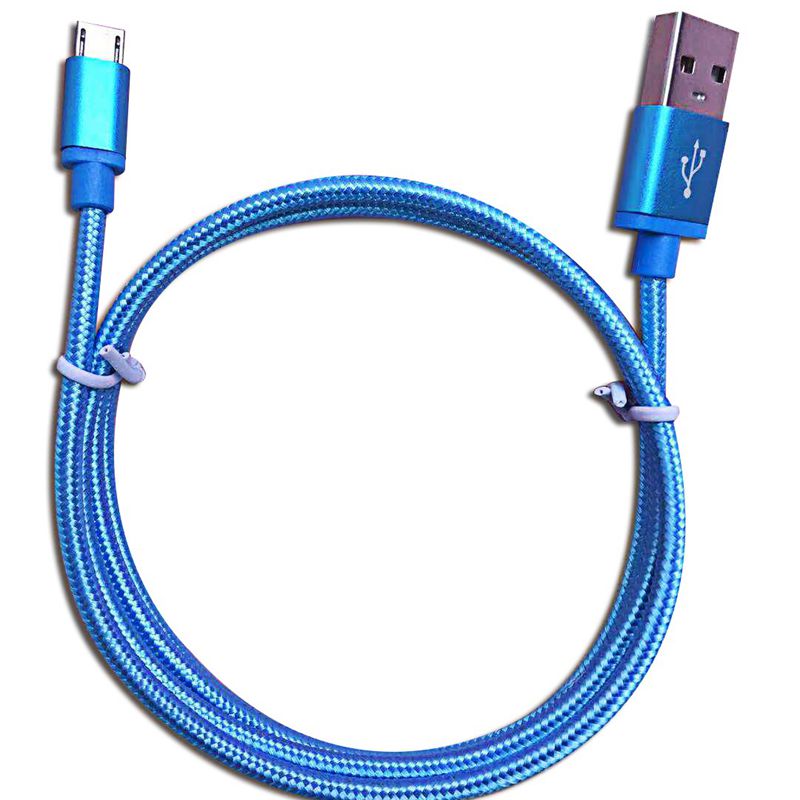 Micro Nylon сплетен usb кабел
