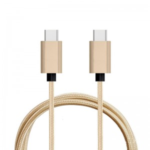 Найлонов кабел за данни тип-C до тип-C