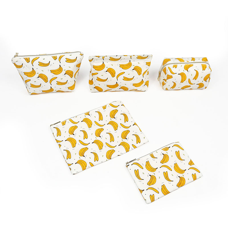 Twill 100% Banana Fiber популярна козметична чанта