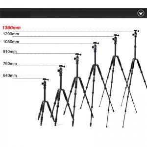 DIAT AM225A + KH10 Професионален статив за видеокамера на открито, леко тегло, алуминий, магнезиева сплав, триножник