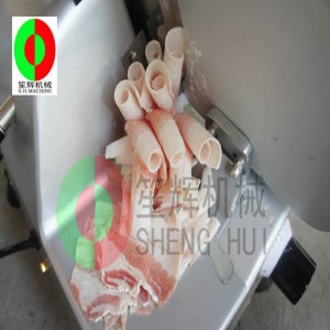 Резец за замразено месо / полуавтоматична филийка за замразено месо (видео) QPS-220/250/300