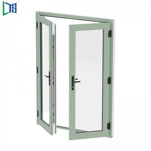 Алуминиев хоризонтален прозорец с двоен стъклопакет с прахово покритие за жилищни или търговски