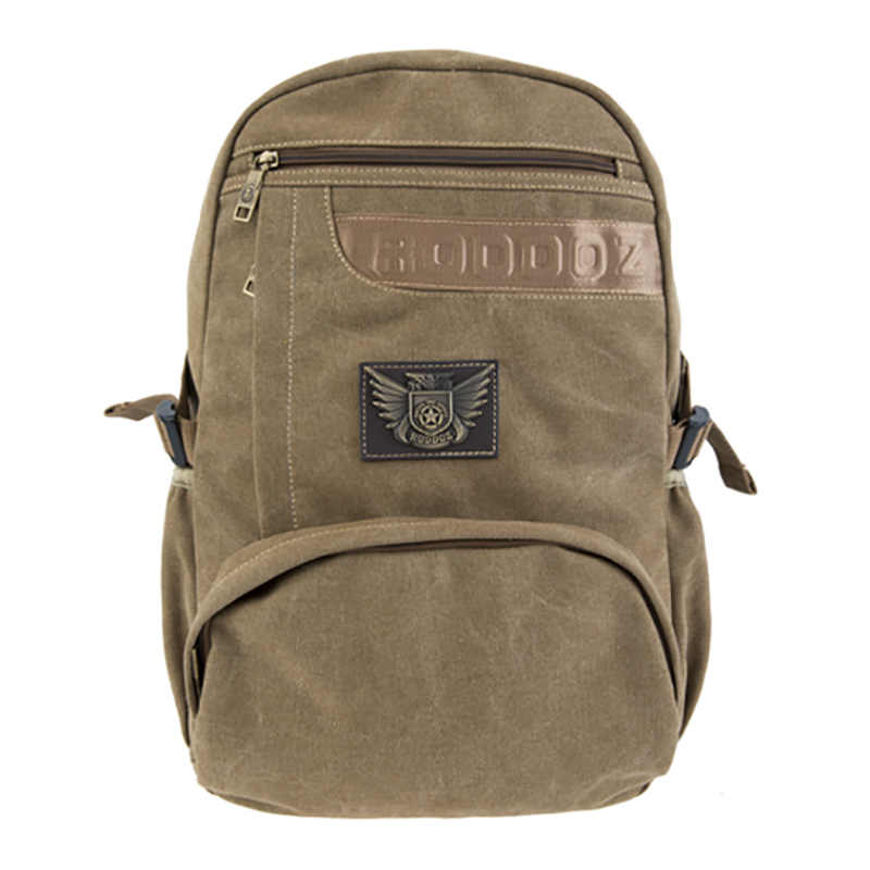 18SC-6806D Китай водеща фабрика издръжлива 16oz измита платното материал естествена платнена раница