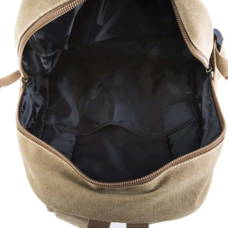 18SC-6806D Китай водеща фабрика издръжлива 16oz измита платното материал естествена платнена раница