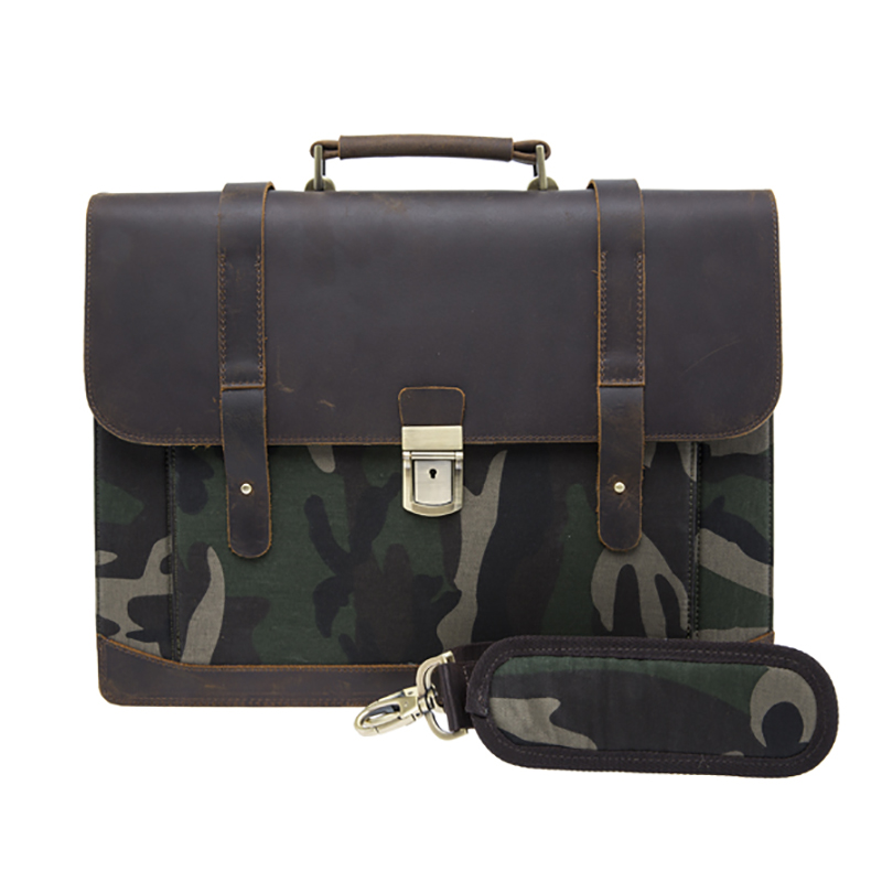 17SG-6642D Добре рекламни персонализирани чанти camo марки рамо чат чанта бизнес куфарче за мъже