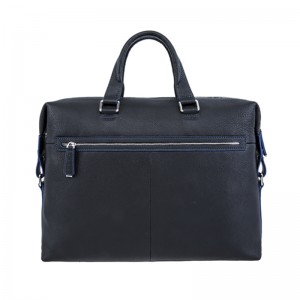 18SG-6817F Мъжка Leechee Естествена кожа Портфейл чанта бизнес чанта сTablet Pocket