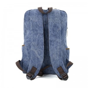 19SC-7910D Китайска водеща фабрика издръжлива луда конска кожа подстригваща пътна чанта платнена раница