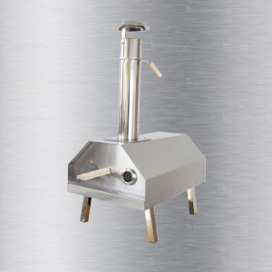 Фурна за пица с дървени въглища за барбекю