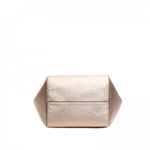 HD0827 - Персонализиран персонализиран двустранен PU кожен кожен тоалет с метален блясък