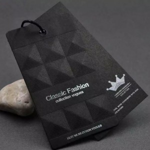 Висящ етикет за креативни модни дрехи по поръчка 9