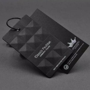 Висящ етикет за креативни модни дрехи по поръчка 9