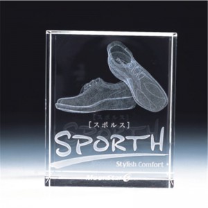 3D вътрешни гравиращи кристални изделия