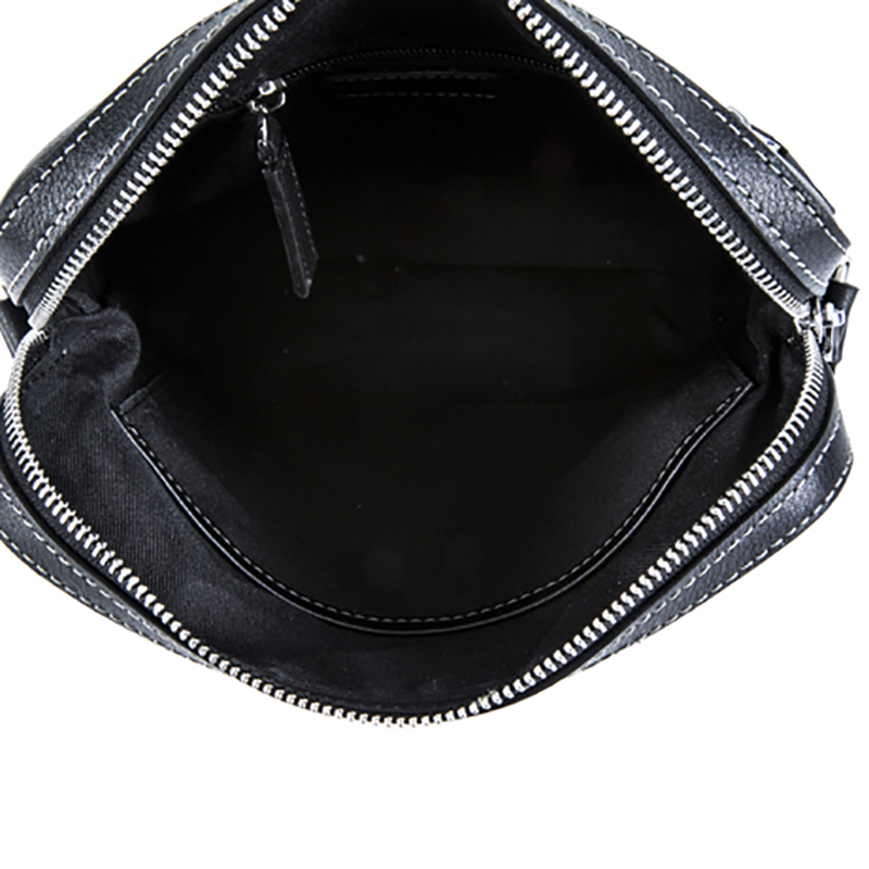 18SG-6824F мъжка кожена ръчно изработена кръстосана чанта за рамо, подходяща за размер ipad