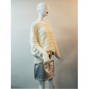 ДАМСКИ БЯЛ КРОШЕТ JUMPER RLWS0021F