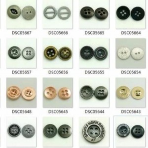 Модни 10мм до 19мм смола с четири дупки за шиене на риза копчета за дрехи 2