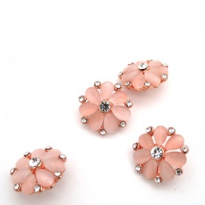 Модни аксесоари за облекла Rhinestone дизайнерски копчета за палто 5