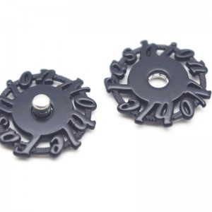 Търговия на едро с аксесоари за модни облекла по поръчка Метални копчета за бижута с бисквити 6