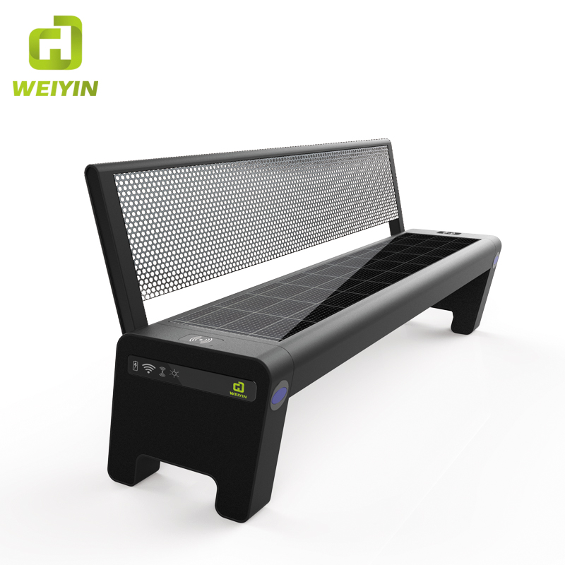 Гореща разпродажба на открито безжично зареждане Smart Smart Solar Park Seat Seat
