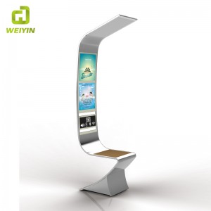 Външно LED рекламно осветление Кутия Соларна интелигентна изделие от неръждаема стомана