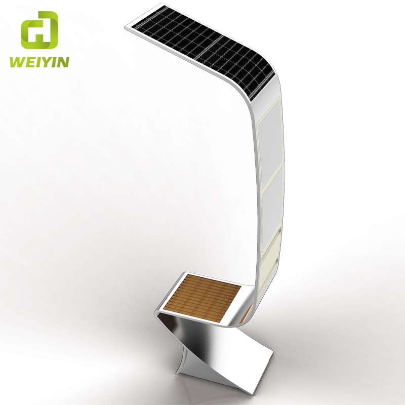 Външно LED рекламно осветление Кутия Соларна интелигентна изделие от неръждаема стомана