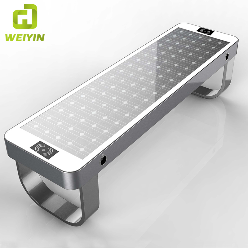 Най-новият стил Solar Smart City Мебел за вътрешно обзавеждане за зареждане на телефони