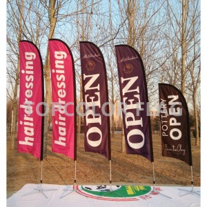 Персонализирани печатни рекламни флагове