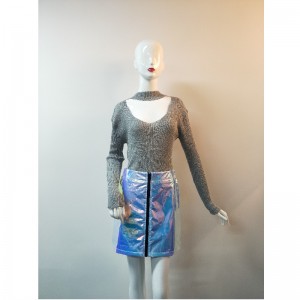 GRAY LADIES SWEATER RLWS0085F