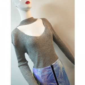 GRAY LADIES SWEATER RLWS0085F