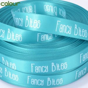 3 # Персонализирано лого от полиестерна печатна сатенена панделка