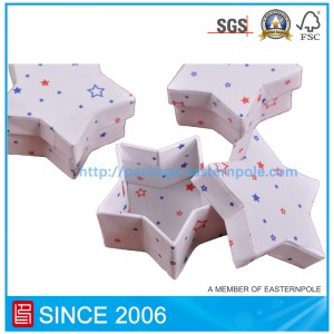 Подаръчна кутия с форма на звезда