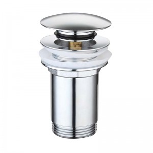 Месингов хромиран щракващ клак изхвърля отпадъци за басейн