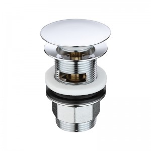 Хром хлъзгам поп нагоре тласкам дъното отпадъци мивка изтичане