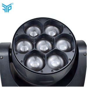 високо качество 7 * 40w доведе етап стена миене светлина диско светлина фабрика на едро