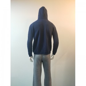 КАРДИГАН С КАПАЧКА НА ПЛАТНОТО RLMS0079F