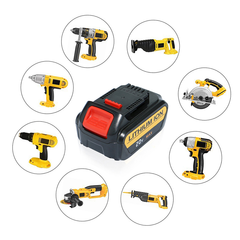 За батерията на Dewalt 20V Power Tool